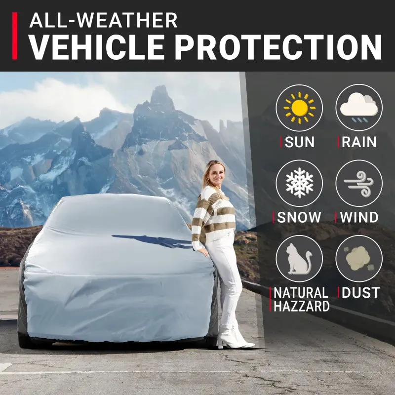 1955-1959 Porsche 356A TitanGuard Car Cover-2-Tone-Black and Gray