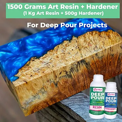 3kg Deep Casting Resin Hardener Tabletop Epoxy 2:1