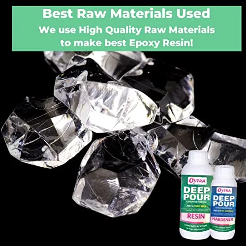 3kg Deep Casting Resin Hardener Tabletop Epoxy 2:1