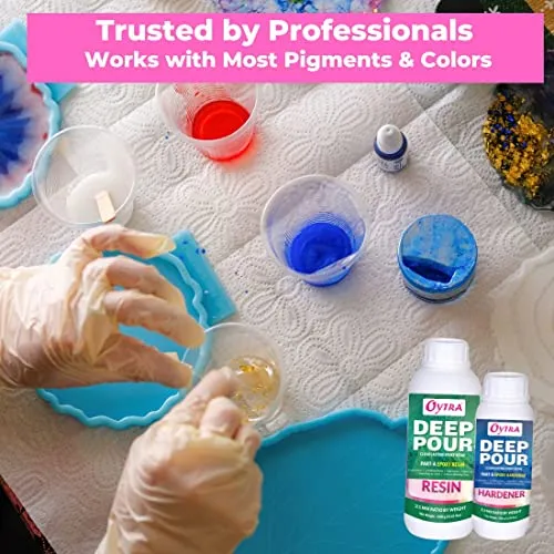 3kg Deep Casting Resin Hardener Tabletop Epoxy 2:1