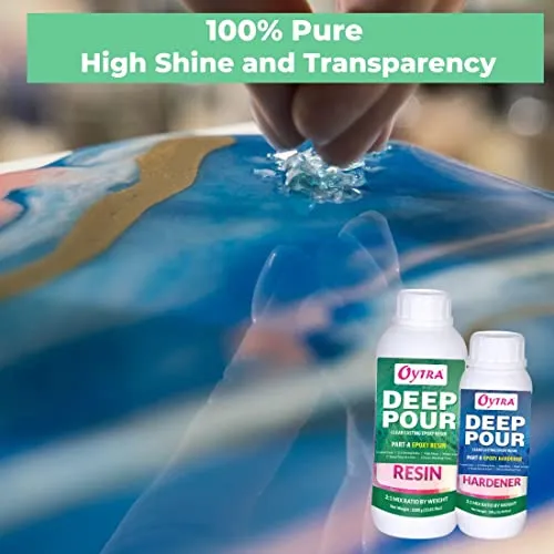 3kg Deep Casting Resin Hardener Tabletop Epoxy 2:1