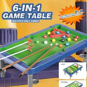 6 IN 1 MULTI FUNCTIONAL GAME