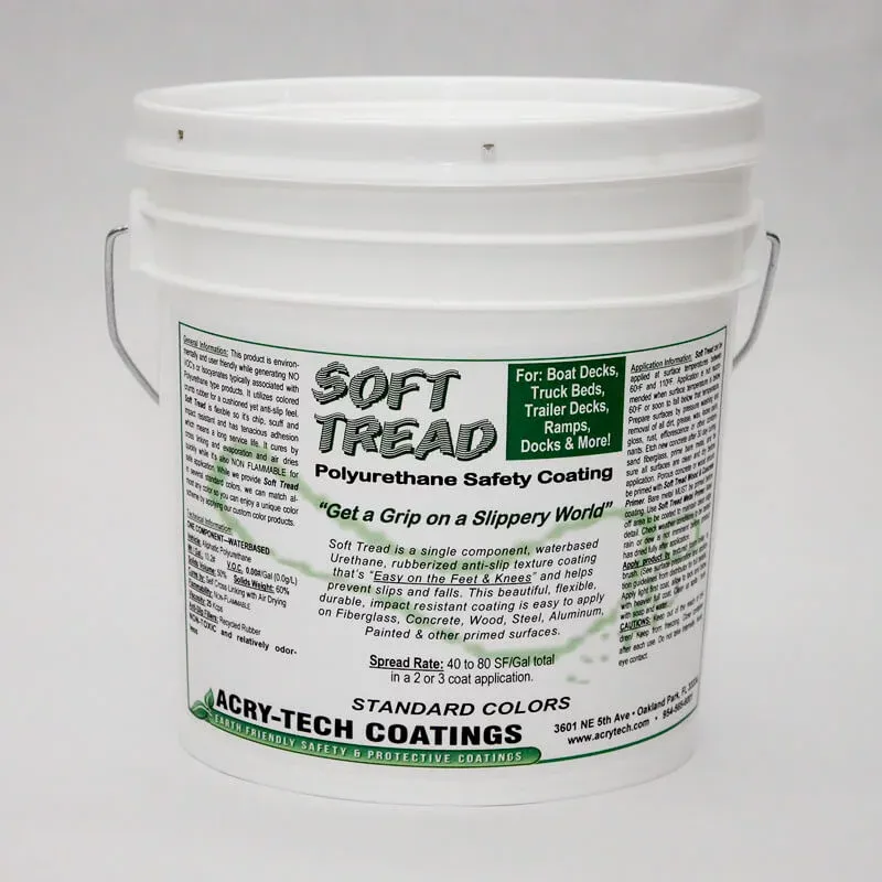 Acry-Tech Soft Tread 1 US Gallon - White *Special Order*