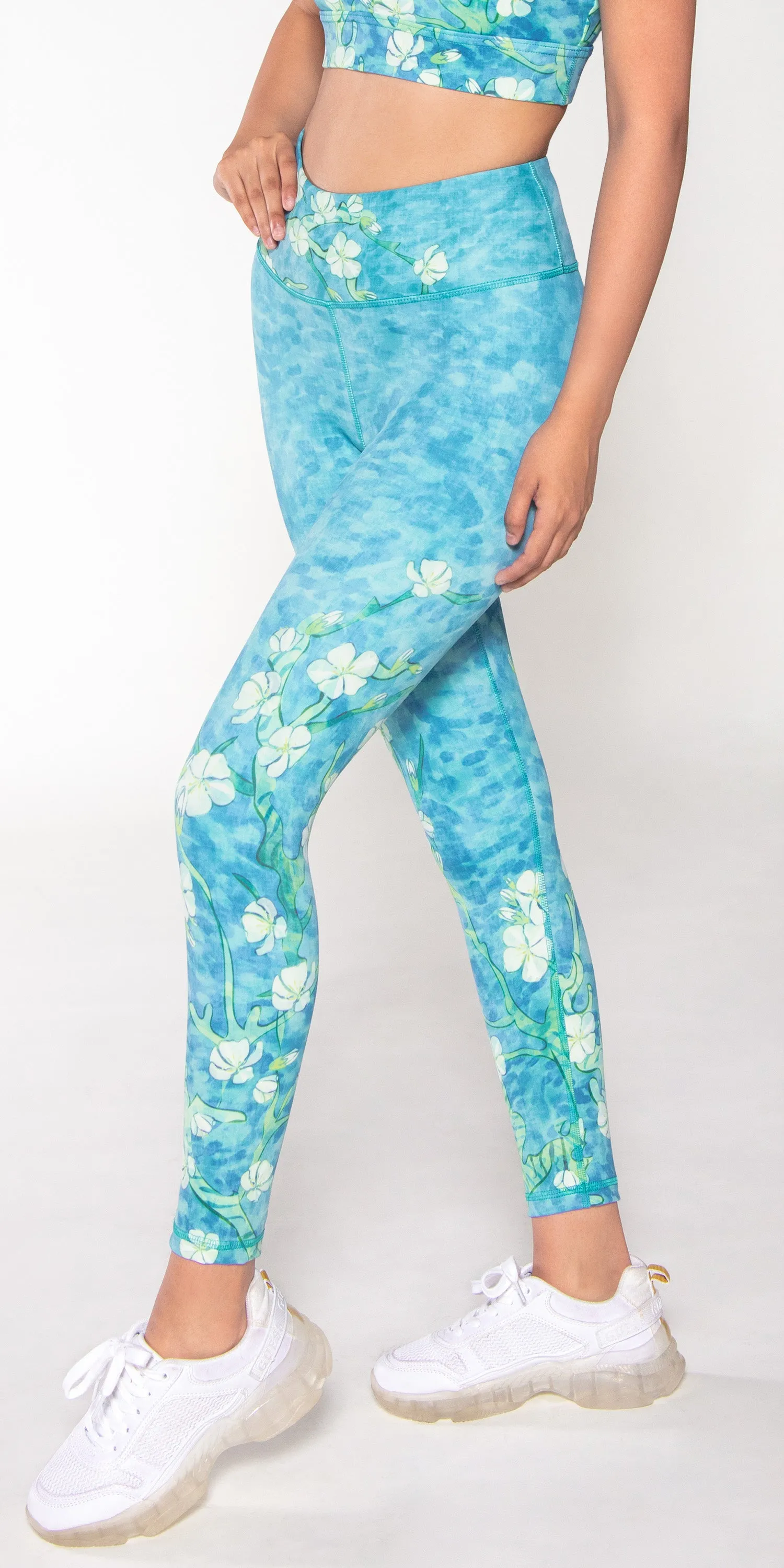 Almond Blossoms by Van Gogh - Legging