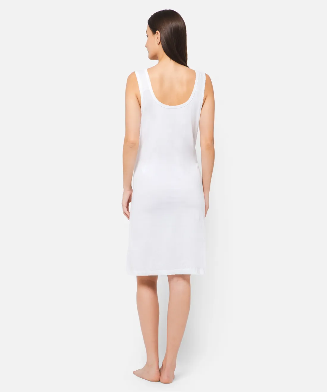 AUSM Premium Branded Cotton 3/4 Night Slip's | Breathable Soft Cotton Slip's | Superior Quality 3/4 Night Slip's (3/4-SLIP)