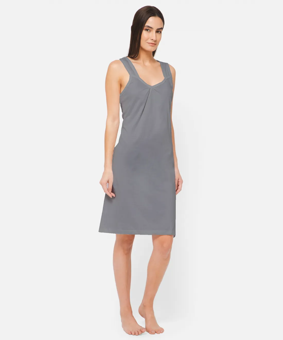 AUSM Premium Branded Cotton 3/4 Night Slip's | Breathable Soft Cotton Slip's | Superior Quality 3/4 Night Slip's (3/4-SLIP)