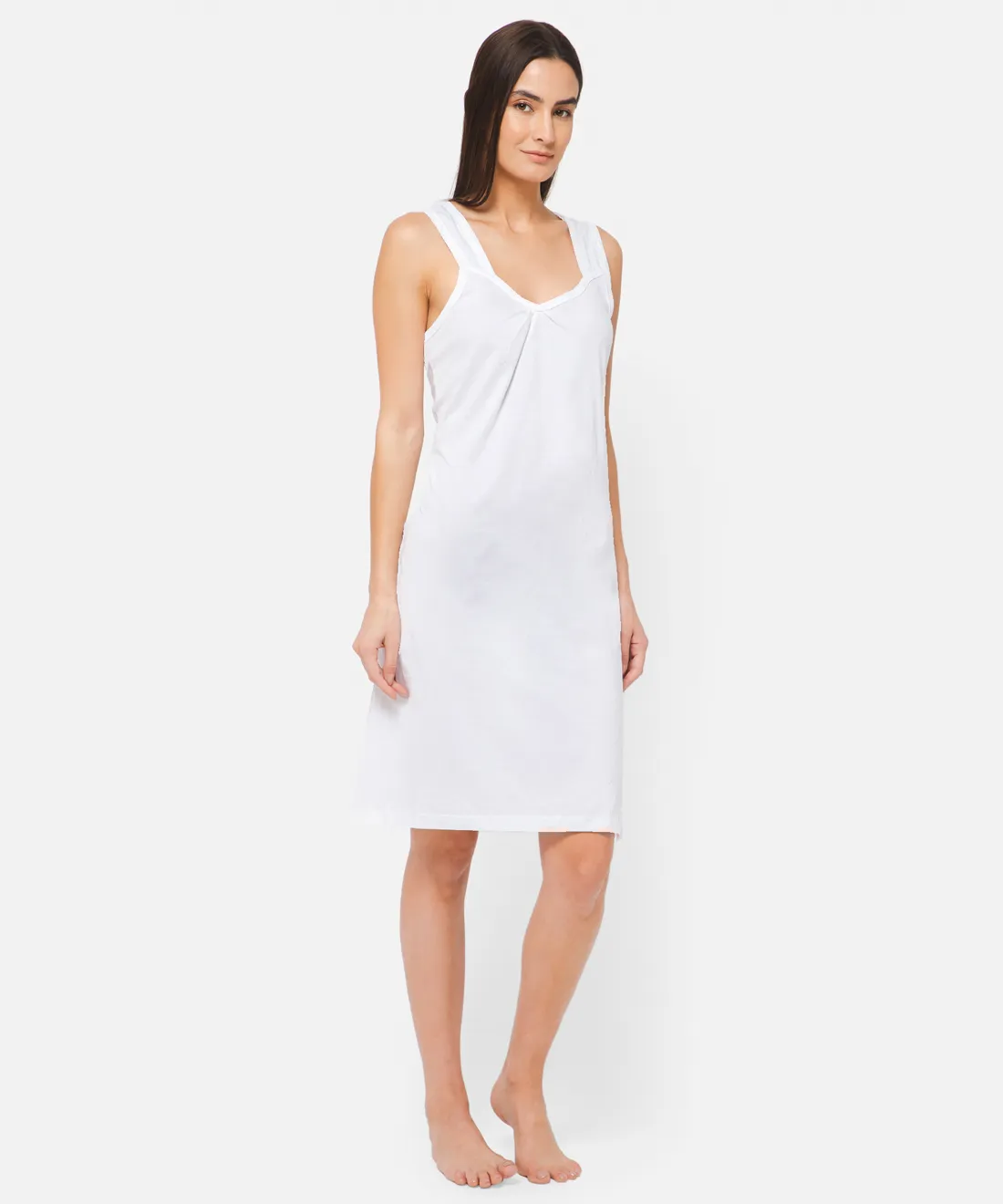 AUSM Premium Branded Cotton 3/4 Night Slip's | Breathable Soft Cotton Slip's | Superior Quality 3/4 Night Slip's (3/4-SLIP)