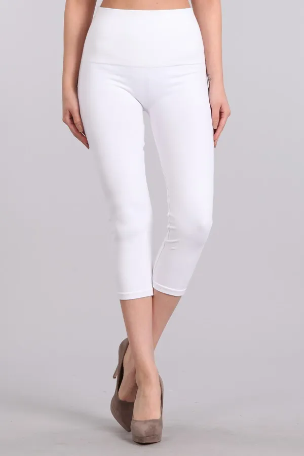 B3626 Cropped Tummy Tuck Denim legging