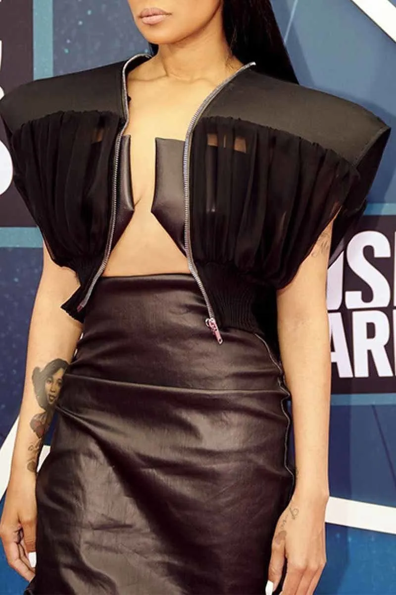 Cropped Black Jacket