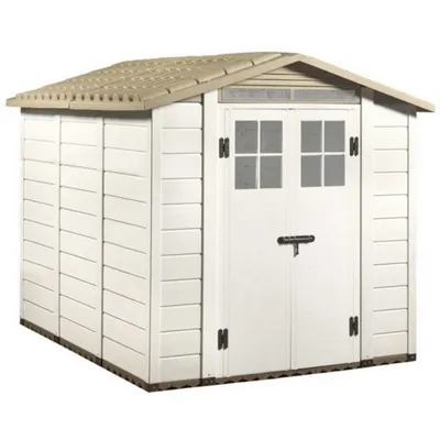 Double Door Tuscany Evo 120 PVC Shed w/ Windows - All Sizes