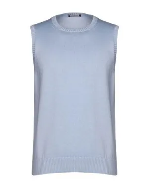 Drumohr Man Jumper Sky blue 38 suit