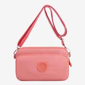 Functional Multi Pocket Crossbody Bag Women Lightweight Shoulder Bag Purse