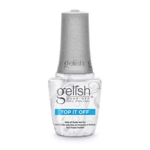 Gelish Soak Off Gel Polish Top It Off Sealer Gel 15ml