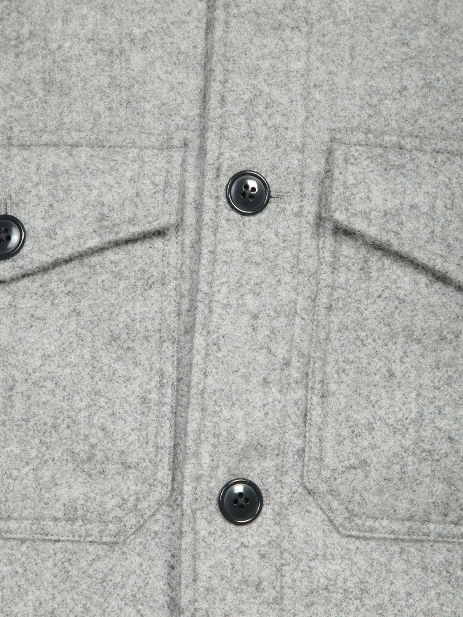 Grey Overshirt Crop Reflective Jacket