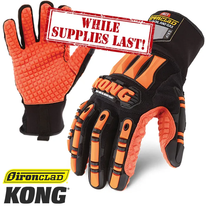IRONCLAD® KONG® Slip & Oil Resistant Gloves