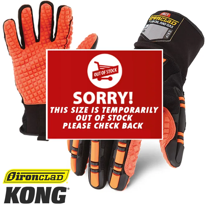 IRONCLAD® KONG® Slip & Oil Resistant Gloves