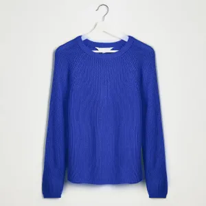 Ladies Cobalt Raglan Sleeve Jumper