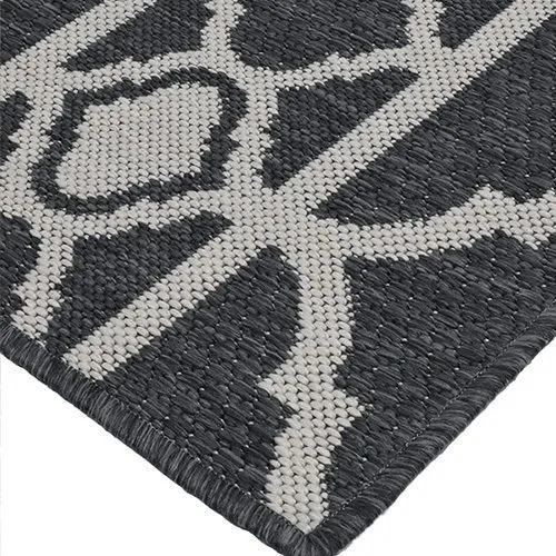 Lattice Grey Rug