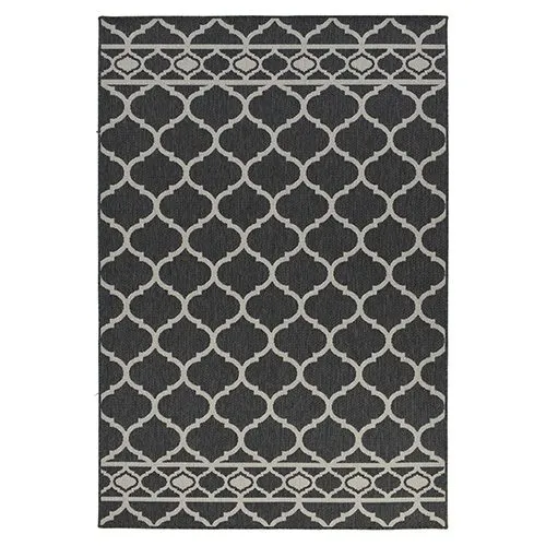 Lattice Grey Rug
