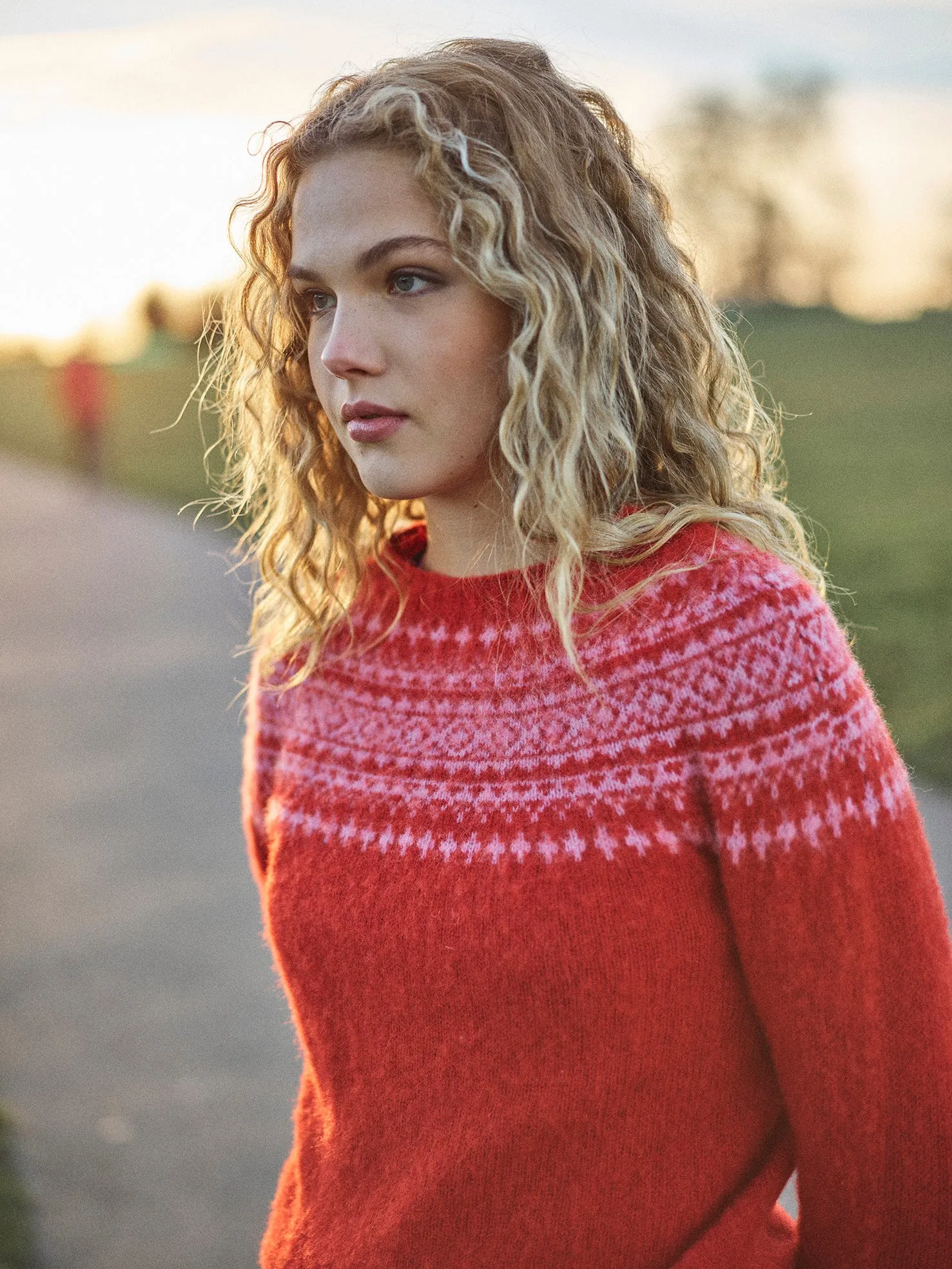 Lowie Red   Pink Snow Jumper