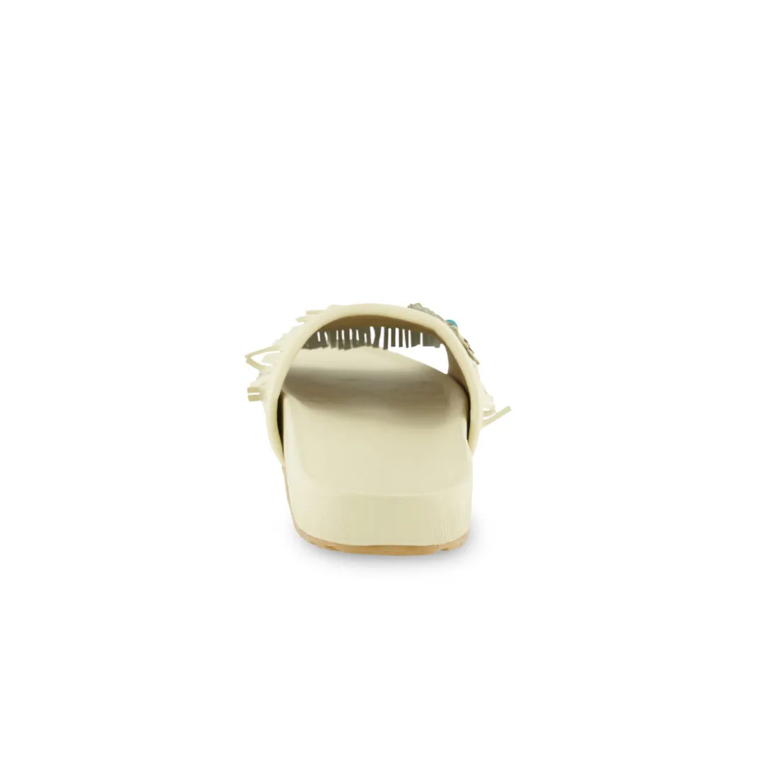 Manitobah - Women's Wasaga Fringed Slides (4061232)