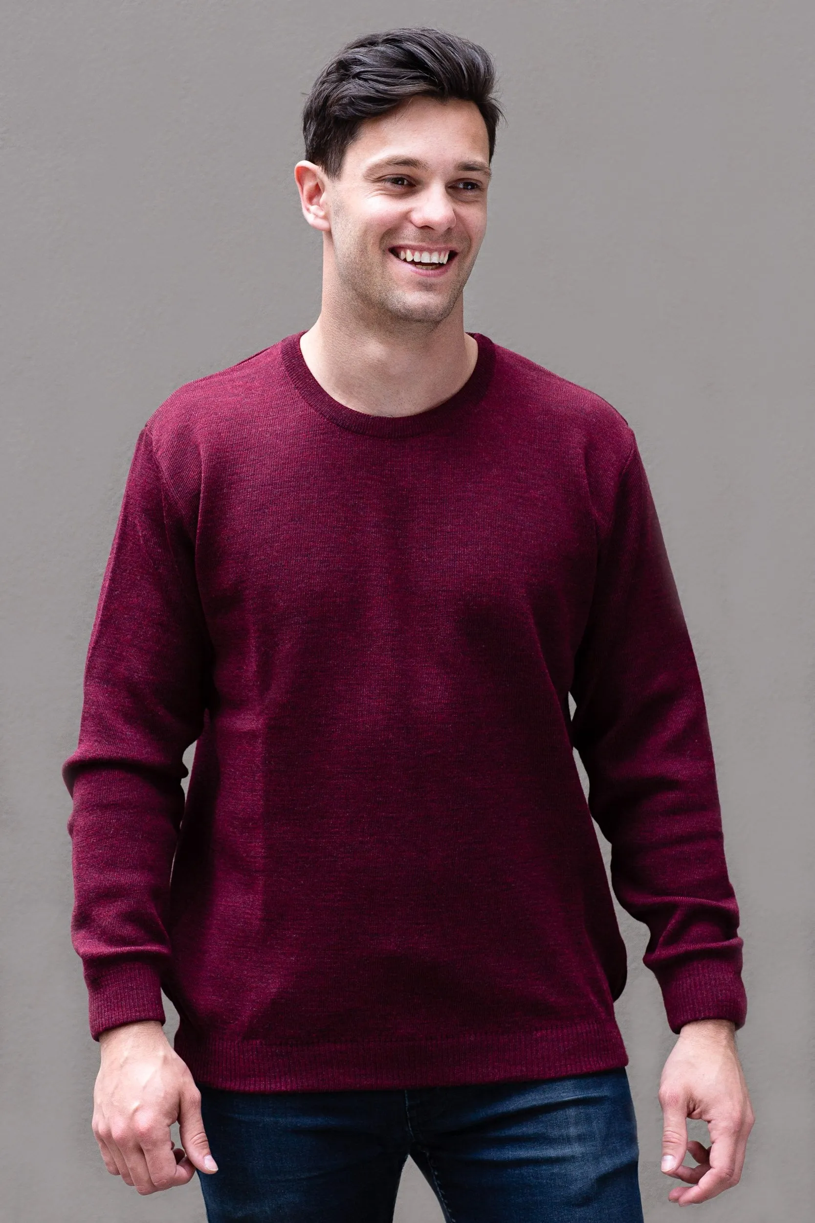 Mid-Weight Crew Neck Jumper