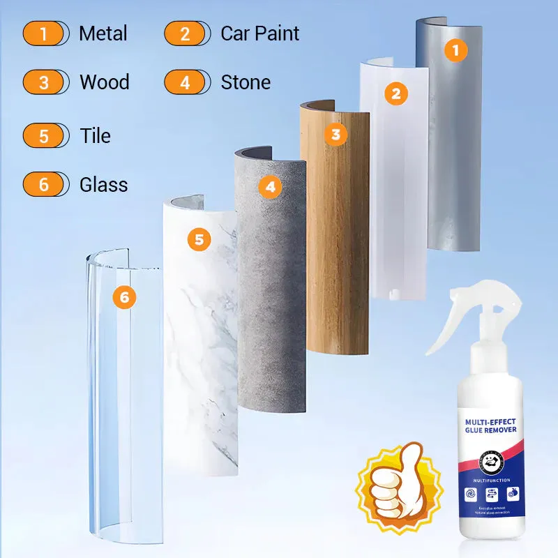 Multi-functional adhesive remover for various surfaces