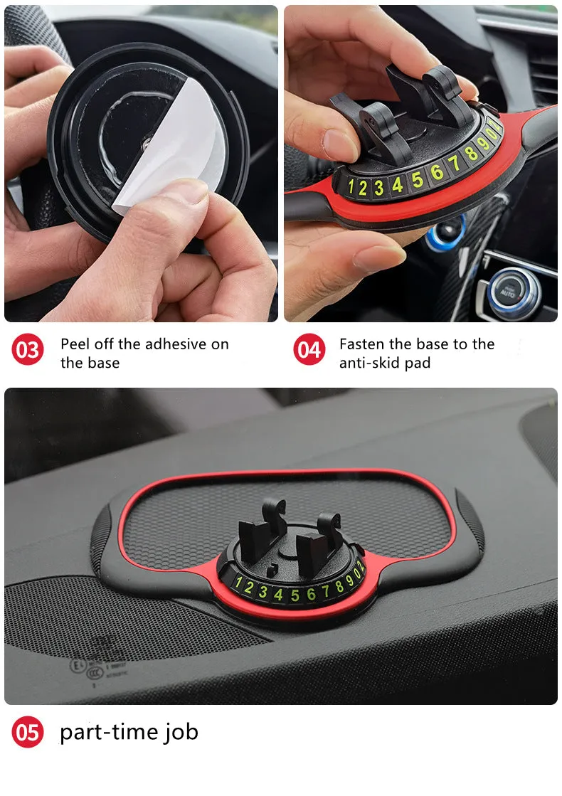 Multi-Functional Car Phone Holder Anti-Slip Mat
