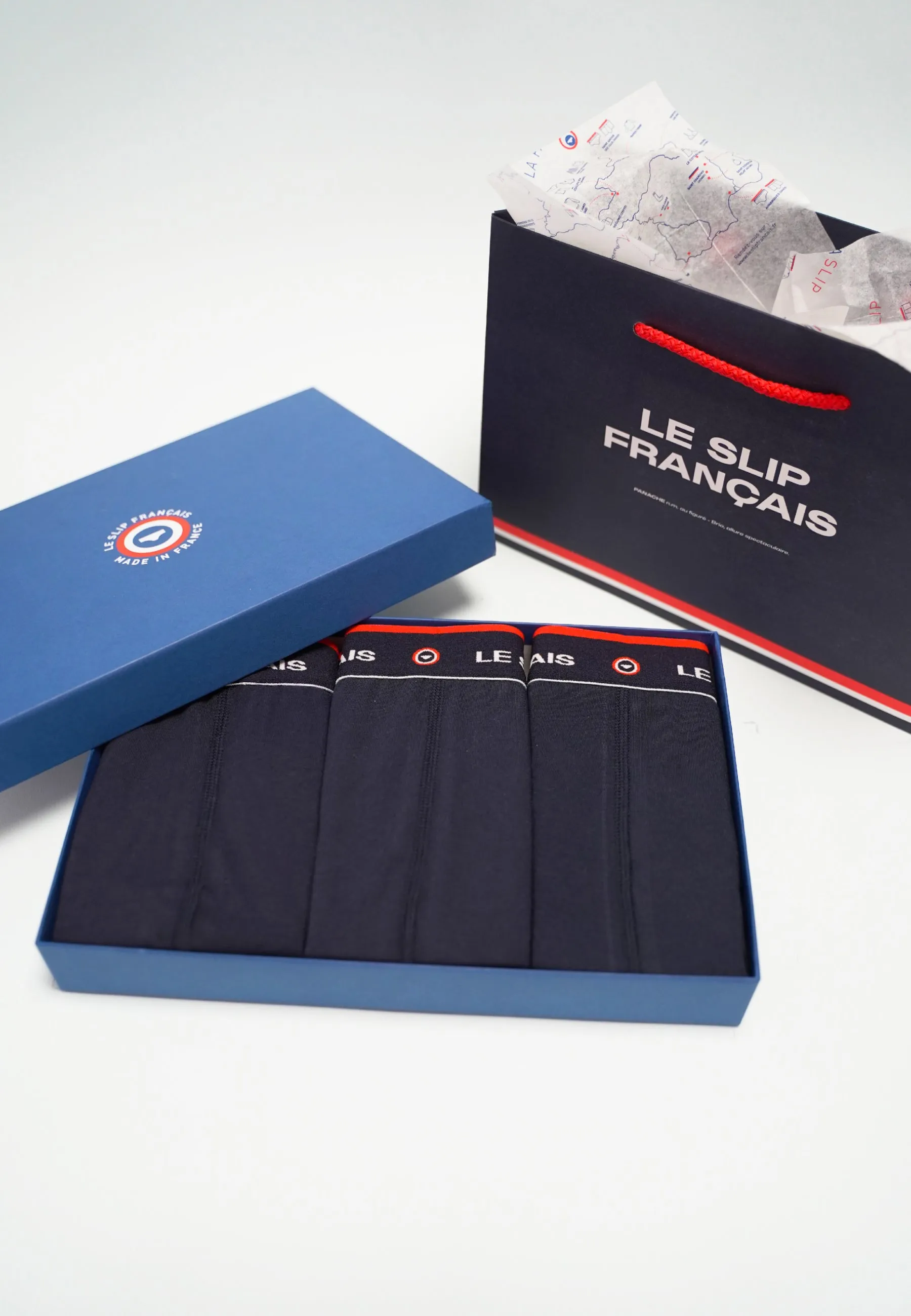 Pack Trio Slip Antoine Marine - Le Slip Des Français