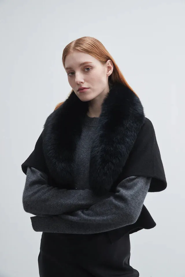 Plt6203 Black Crop Jacket