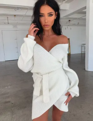 Polly Dress - White