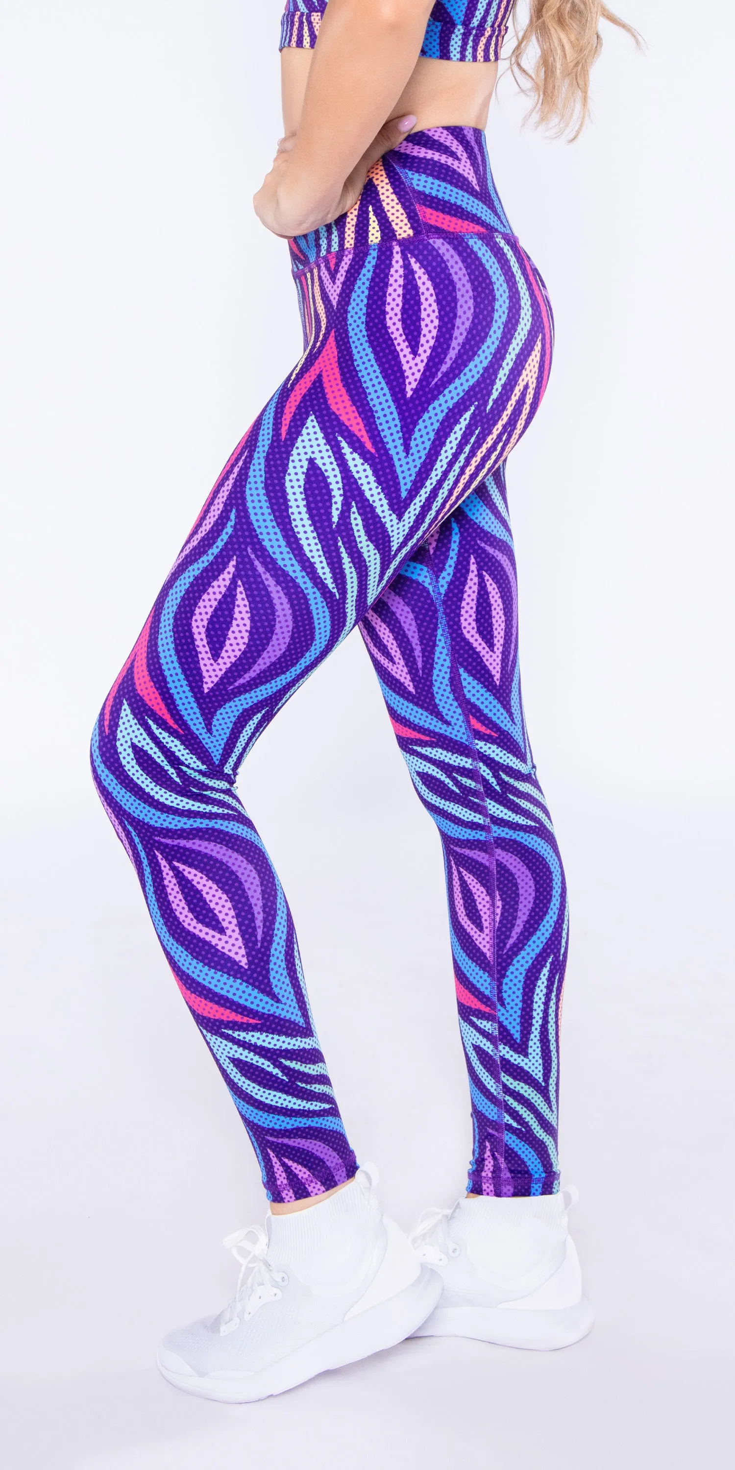 Pop Art Zebra - Classic Legging [Final Sale]