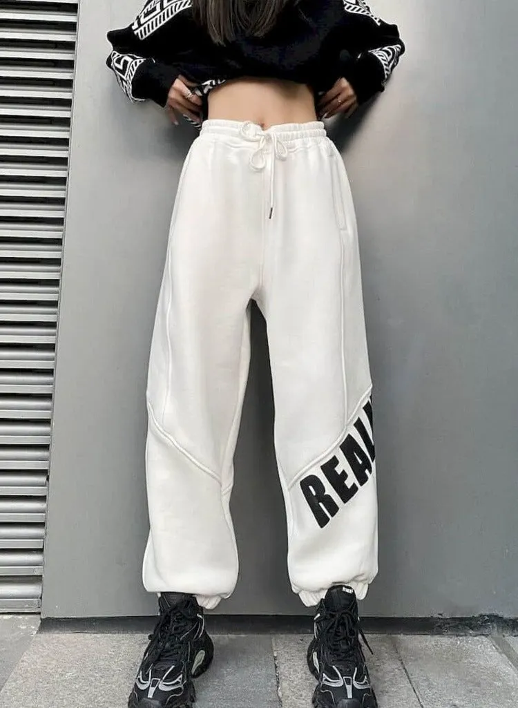"Reality" Sweatpants With Loose Fit