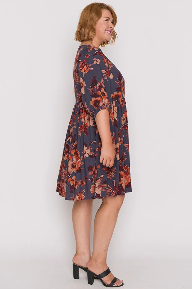 Rhonda Wall Flower Dress