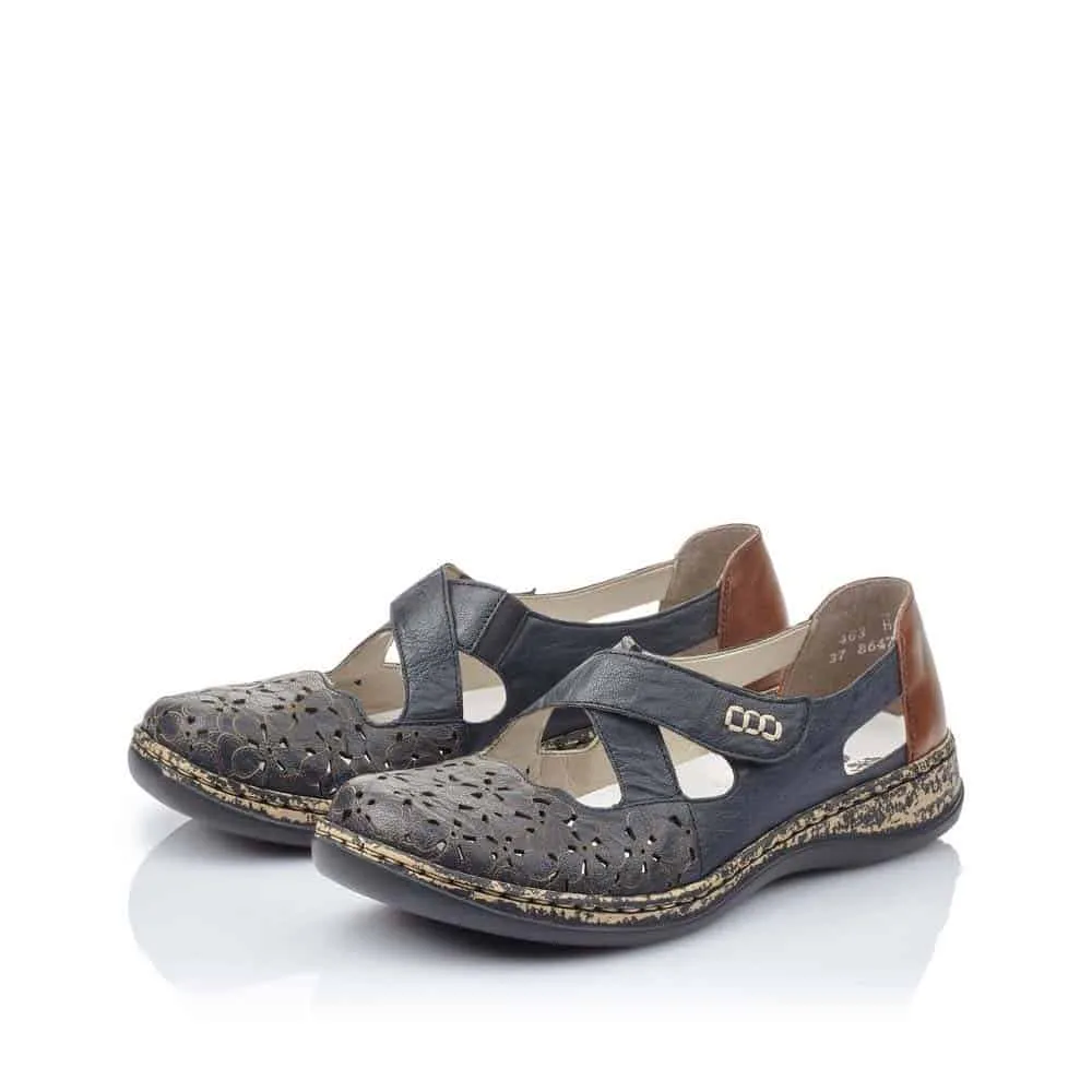 Rieker Women's 463H4 Blue