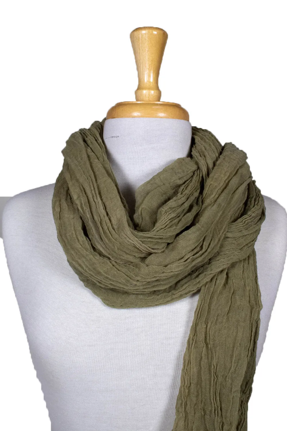 Scarf Shop - Cotton Scarf (Lichen)