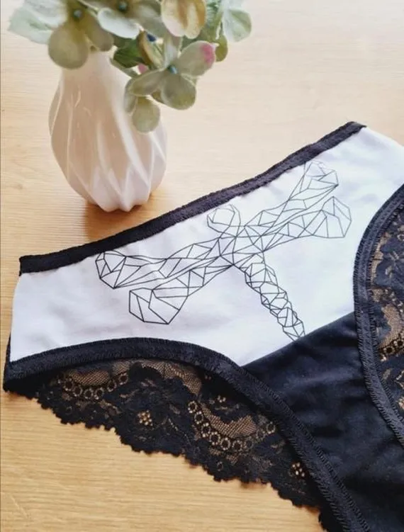 Schnittmuster von Lingeriememade Slip / Tanga Brazil Style Vicky Gr. 32 - 52, deutsch / german IDsmx3