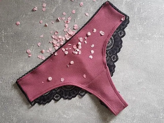 Schnittmuster von Lingeriememade Slip / Tanga Brazil Style Vicky Gr. 32 - 52, deutsch / german IDsmx3