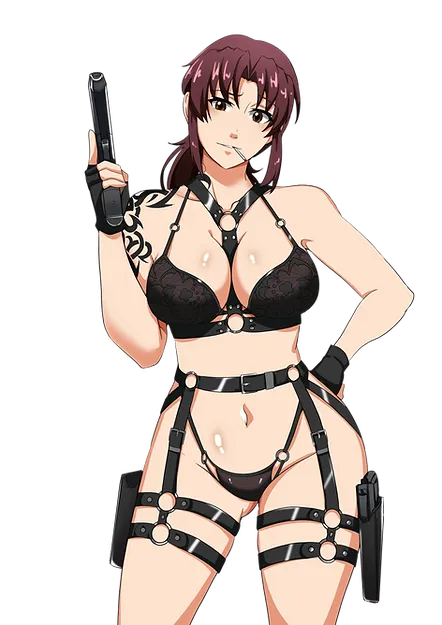 Seductive Revy Decal (NSFW)