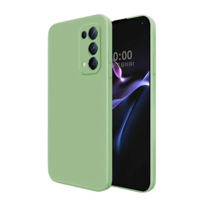 Silicone Case for Oppo Find X3 Lite - Light Green
