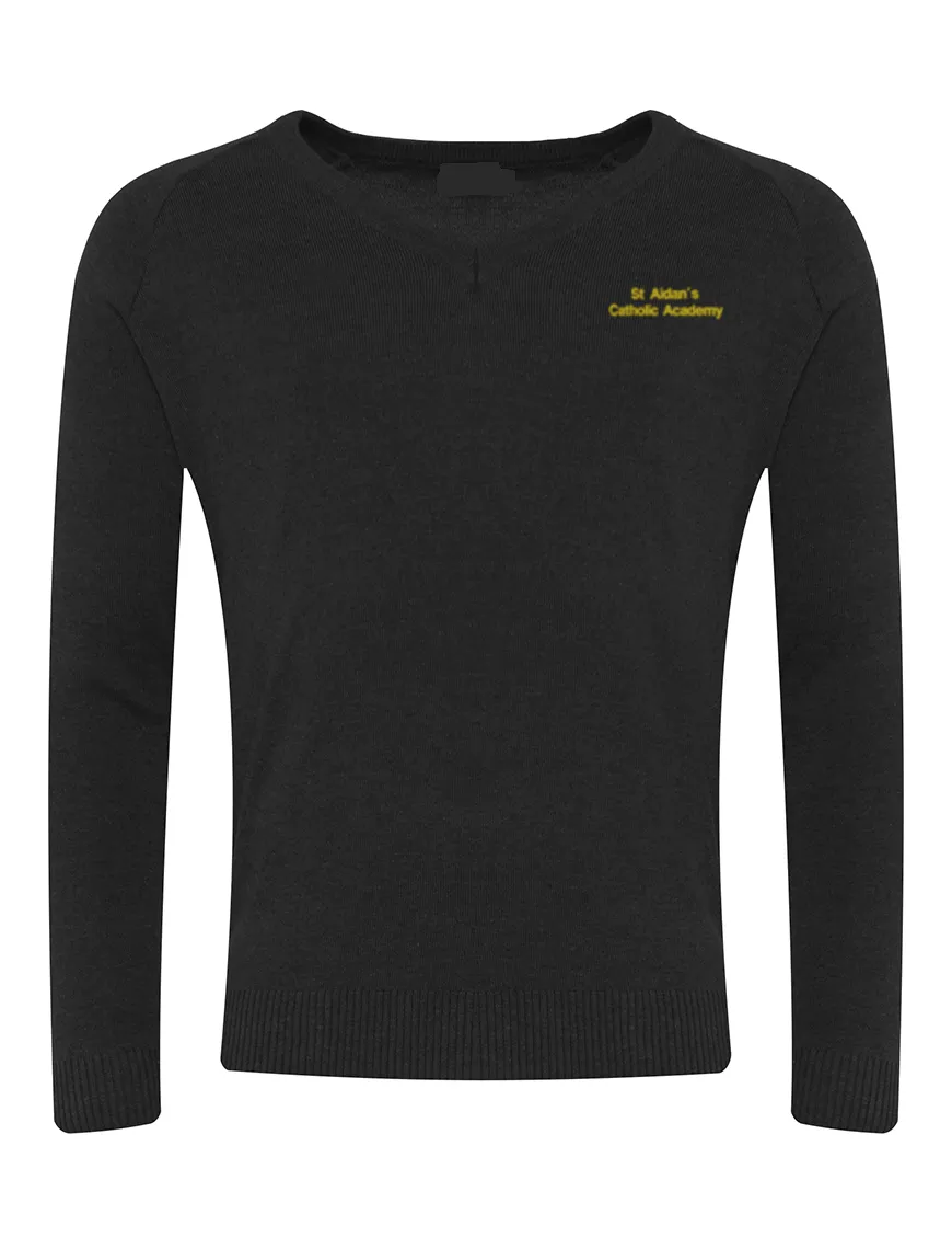 St Aidan's Catholic Academy Black Jumper