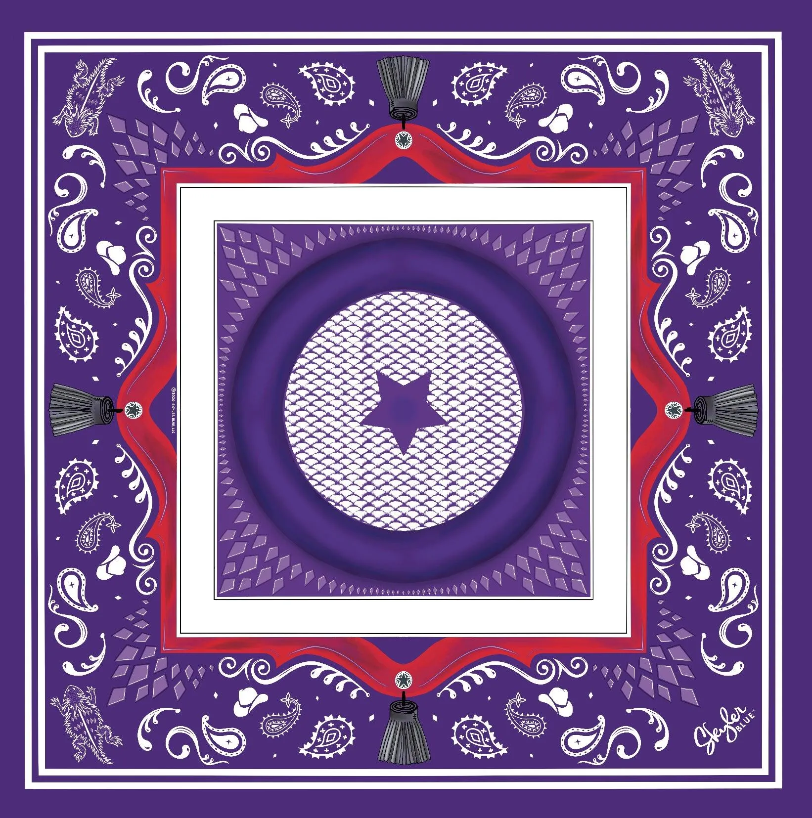 The Fort Worth Scarf 24in