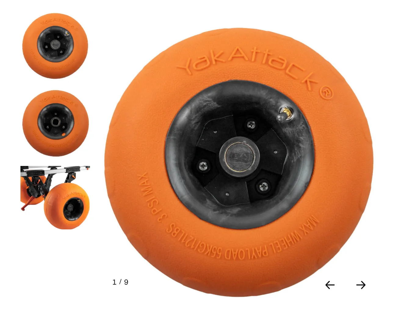 TOWNSTOW SAND TIRE, SPARE TIRE SINGLE PACK