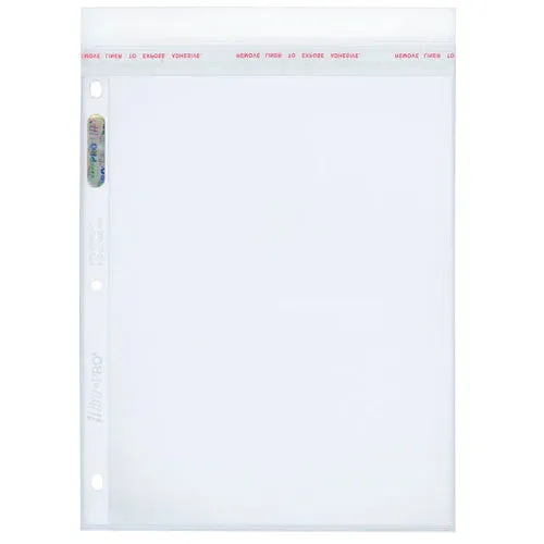 Ultra Pro 3-Hole Flexible Current and Silver Age Size Comic Pages - Bundle of 10 Sheets